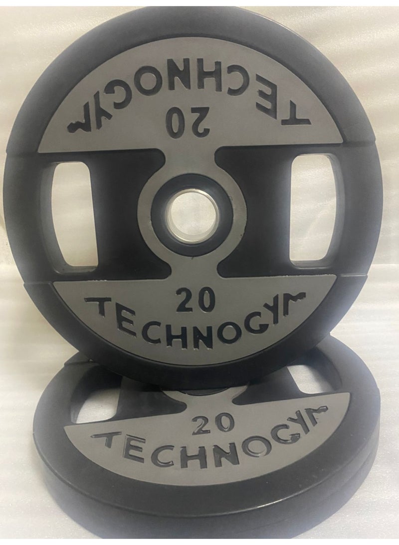 TECHNOGYM Techno HQ Weight Plates 20kg(51mm hole/2 PCS) - Image 4